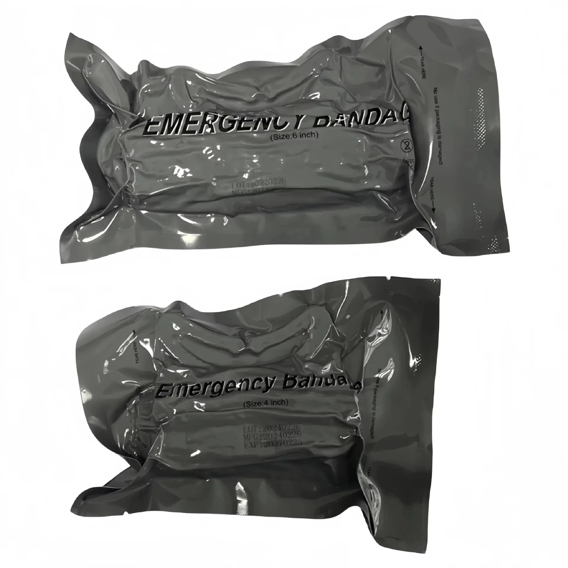 Medical Trauma Kit Israeli Bandage 4/6inch Emergency Security Protection For Outdoor Camping Hiking Wound First Aid