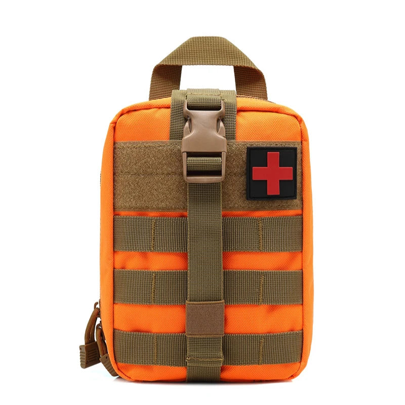 Molle Tactical First Aid Kits Medical Bag Emergency SOS Outdoor Hunting Emergency Camping Hiking Travel Survival Tool EDC Pouch