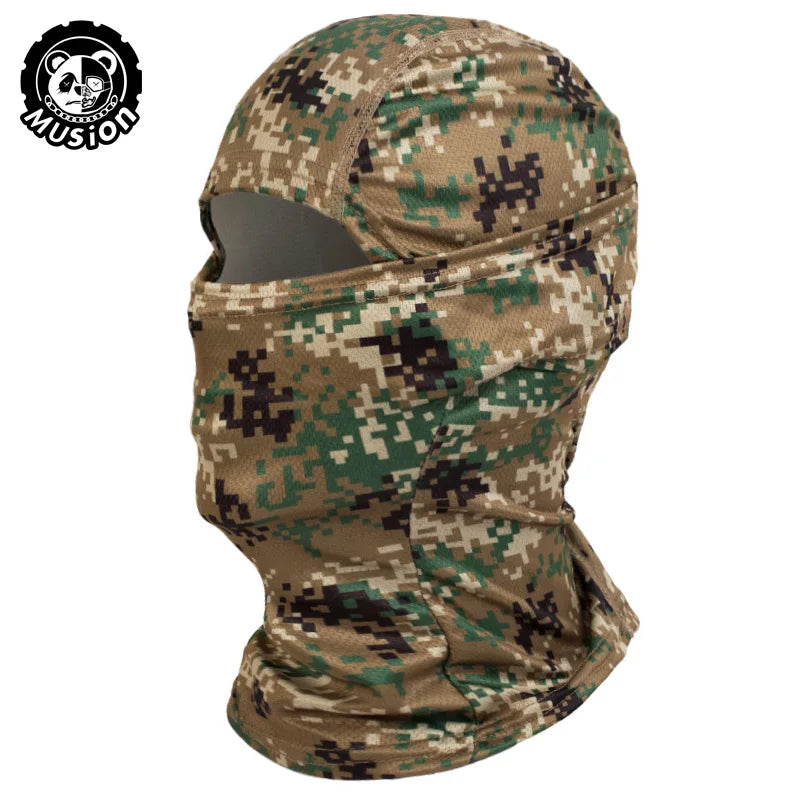 Musion Cycling Full Face Mask Sun Protection Bicycle Balaclava Dust Proof Sarung Muka Rider Toping Muka Headgear for Outdoor Rid