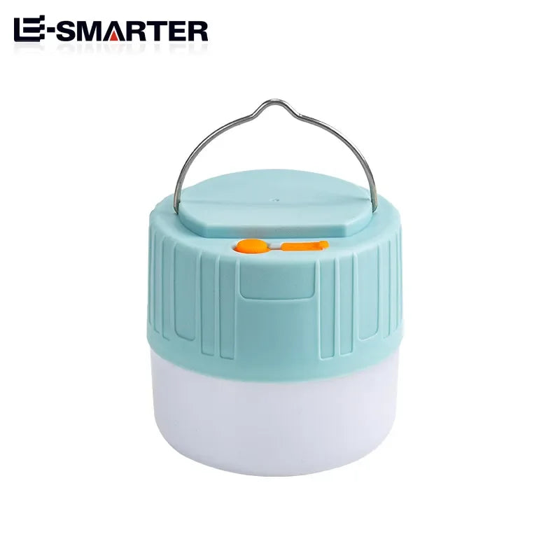 Outdoor Solar LED Camping Lights USB Rechargeable Portable Lanterns Emergency Lights For Fishing Camping Lighting