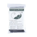 Emergent Blanket Mylar Thermal Outdoor Survive First Aid Kit Rescue Space Foil Camp Hike Mountaineer Bug Out Heat Retain