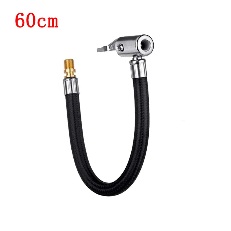 10/20/30/60cm Car Tire Air Inflat Extension Hose Motorcycle Tyre Inflation Tube Adapter Connector Hose Car Exterior Accessories