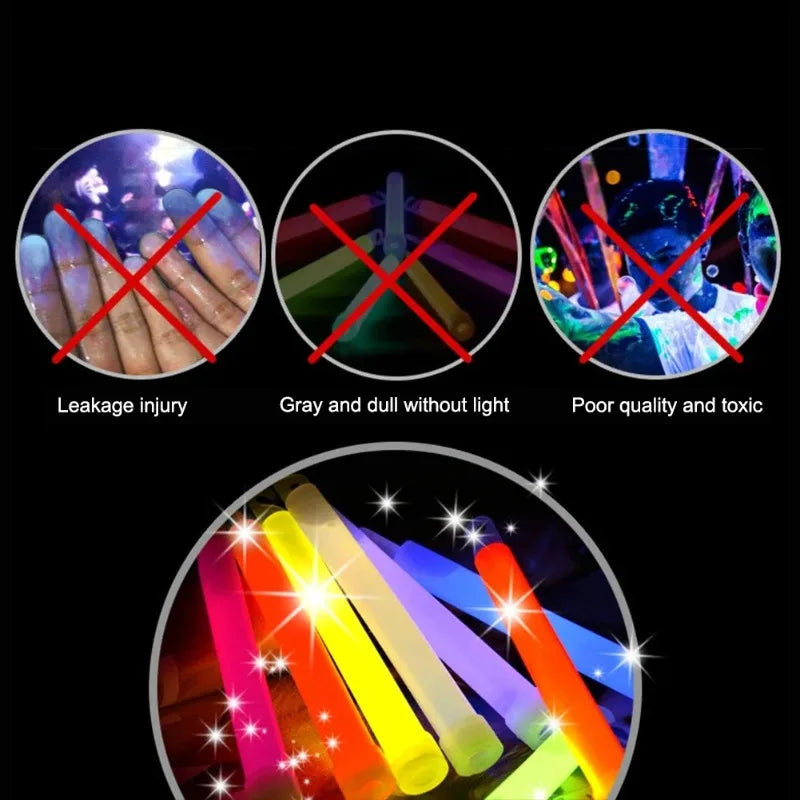 5/10pcs Survival Kit Military Glow Light Stick SOS Gear Outdoor Military Equipment Camping Supplies Bright Fluorescent Stick