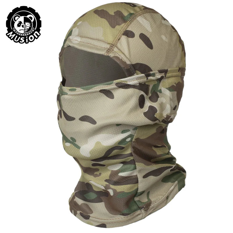 Musion Cycling Full Face Mask Sun Protection Bicycle Balaclava Dust Proof Sarung Muka Rider Toping Muka Headgear for Outdoor Rid