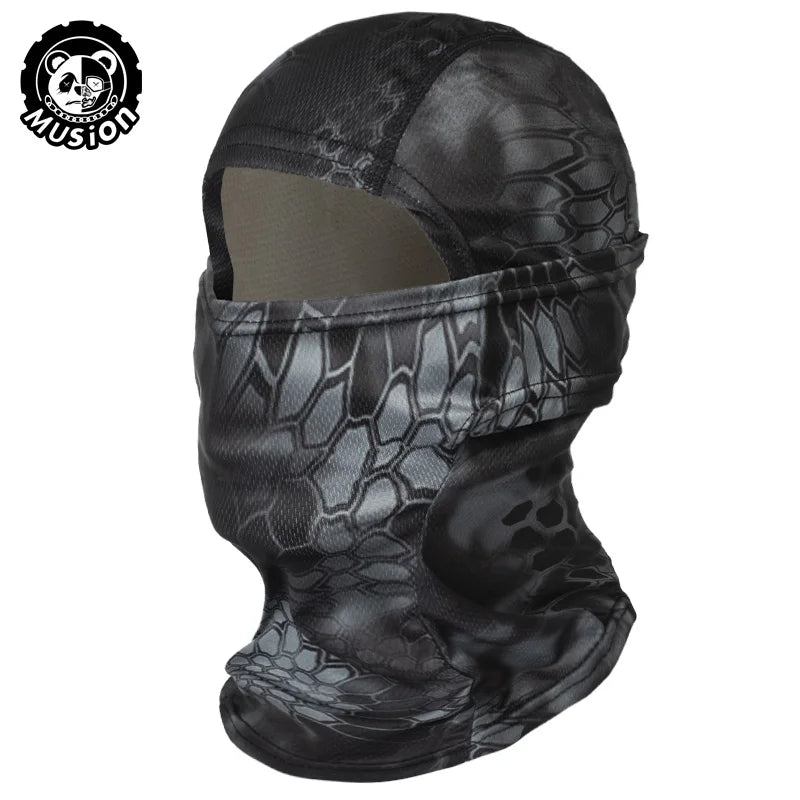 Musion Cycling Full Face Mask Sun Protection Bicycle Balaclava Dust Proof Sarung Muka Rider Toping Muka Headgear for Outdoor Rid