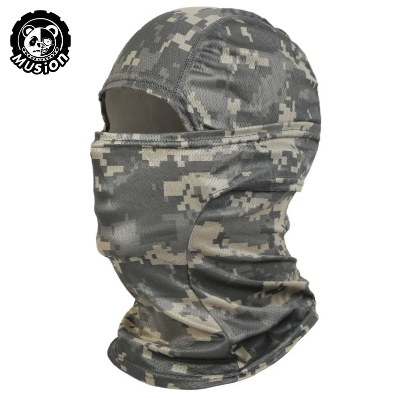 Musion Cycling Full Face Mask Sun Protection Bicycle Balaclava Dust Proof Sarung Muka Rider Toping Muka Headgear for Outdoor Rid