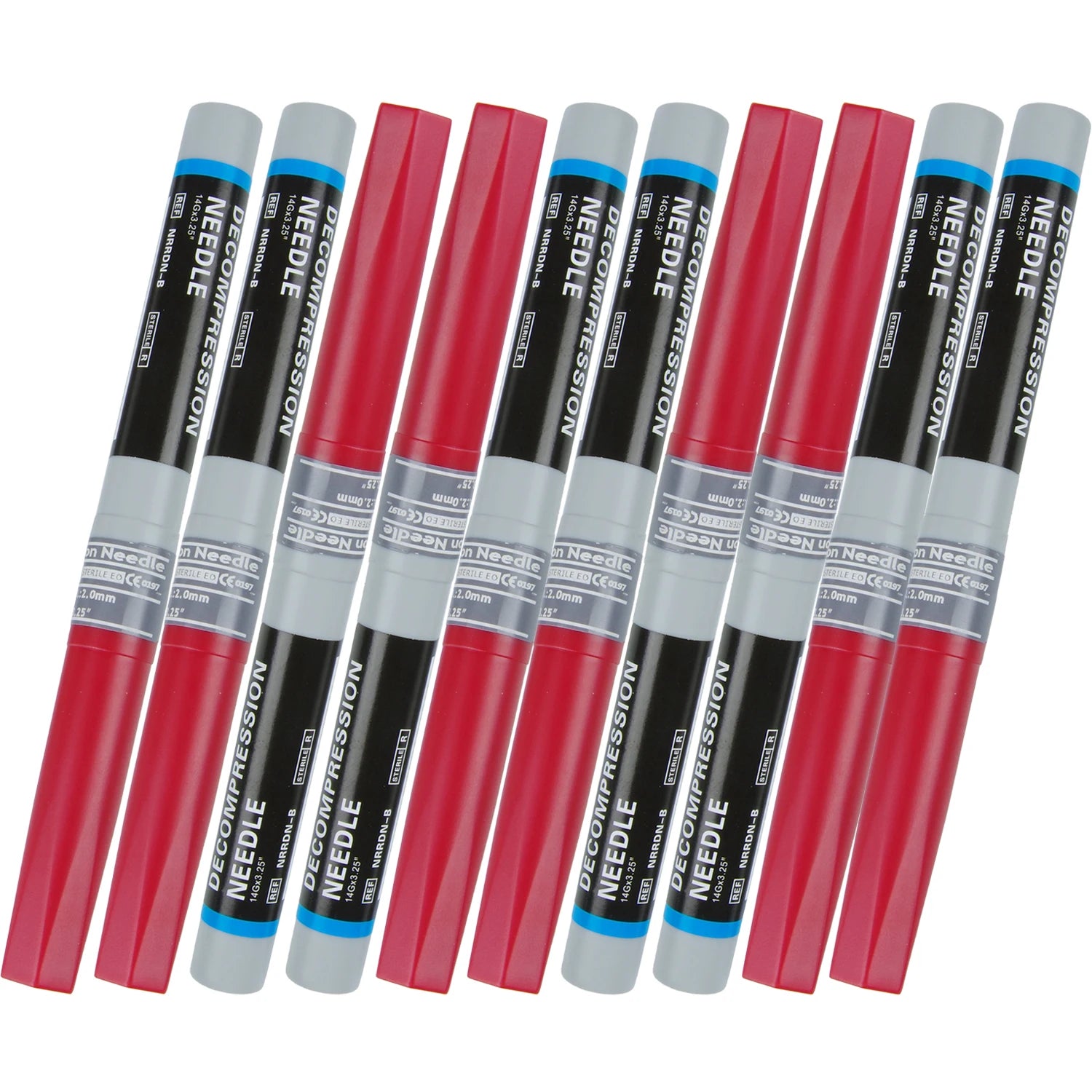 Sanke Rescue Pneumothorax Needle Trauma Medical Ifak Chest Cathether Needlecatheter 50g Needle Decompression Edc First Aid Kit