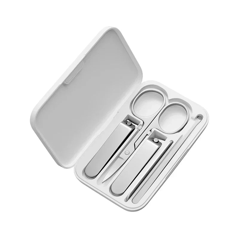 Mijia Nail Clippers Tool Set 5-Piece Set Pedicure Care Clipper Earpick Nail File Professional Beauty Tools Nail Cutter Trimmer