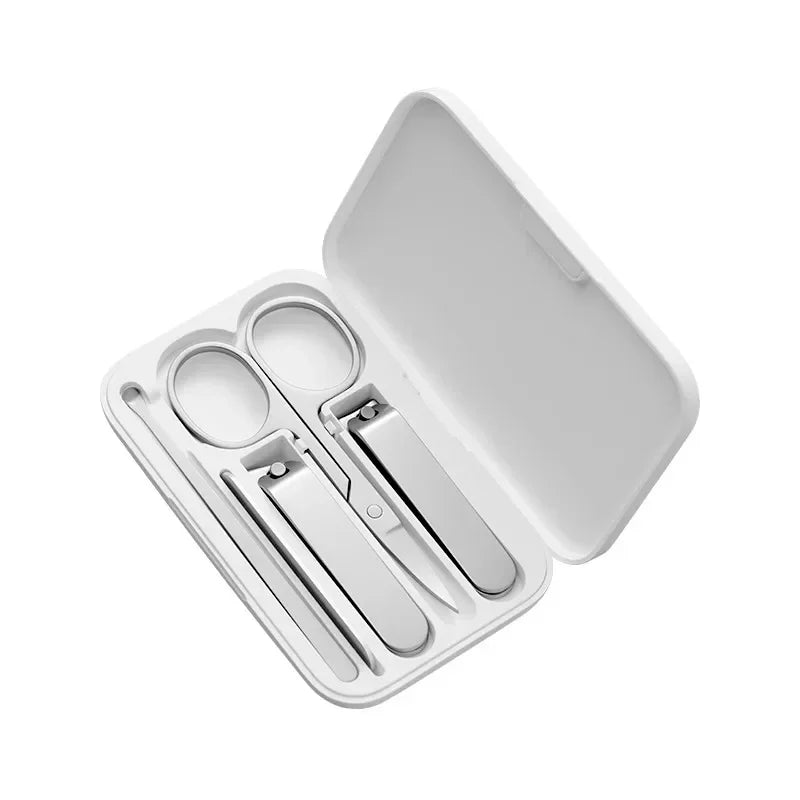 Mijia Nail Clippers Tool Set 5-Piece Set Pedicure Care Clipper Earpick Nail File Professional Beauty Tools Nail Cutter Trimmer