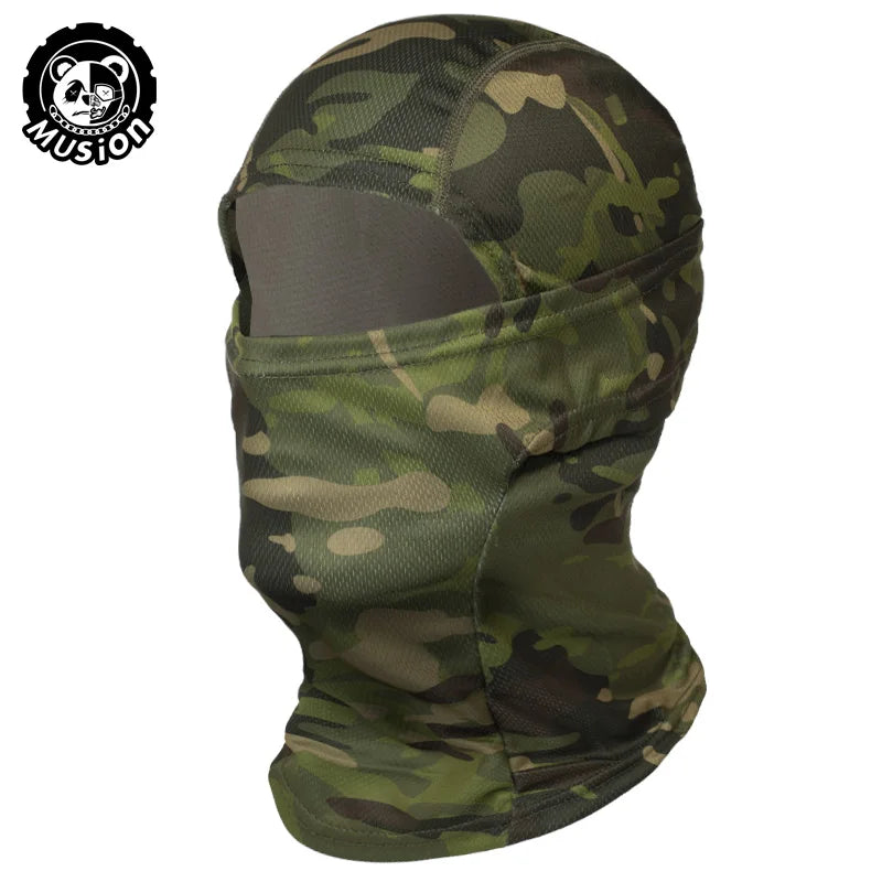 Musion Cycling Full Face Mask Sun Protection Bicycle Balaclava Dust Proof Sarung Muka Rider Toping Muka Headgear for Outdoor Rid