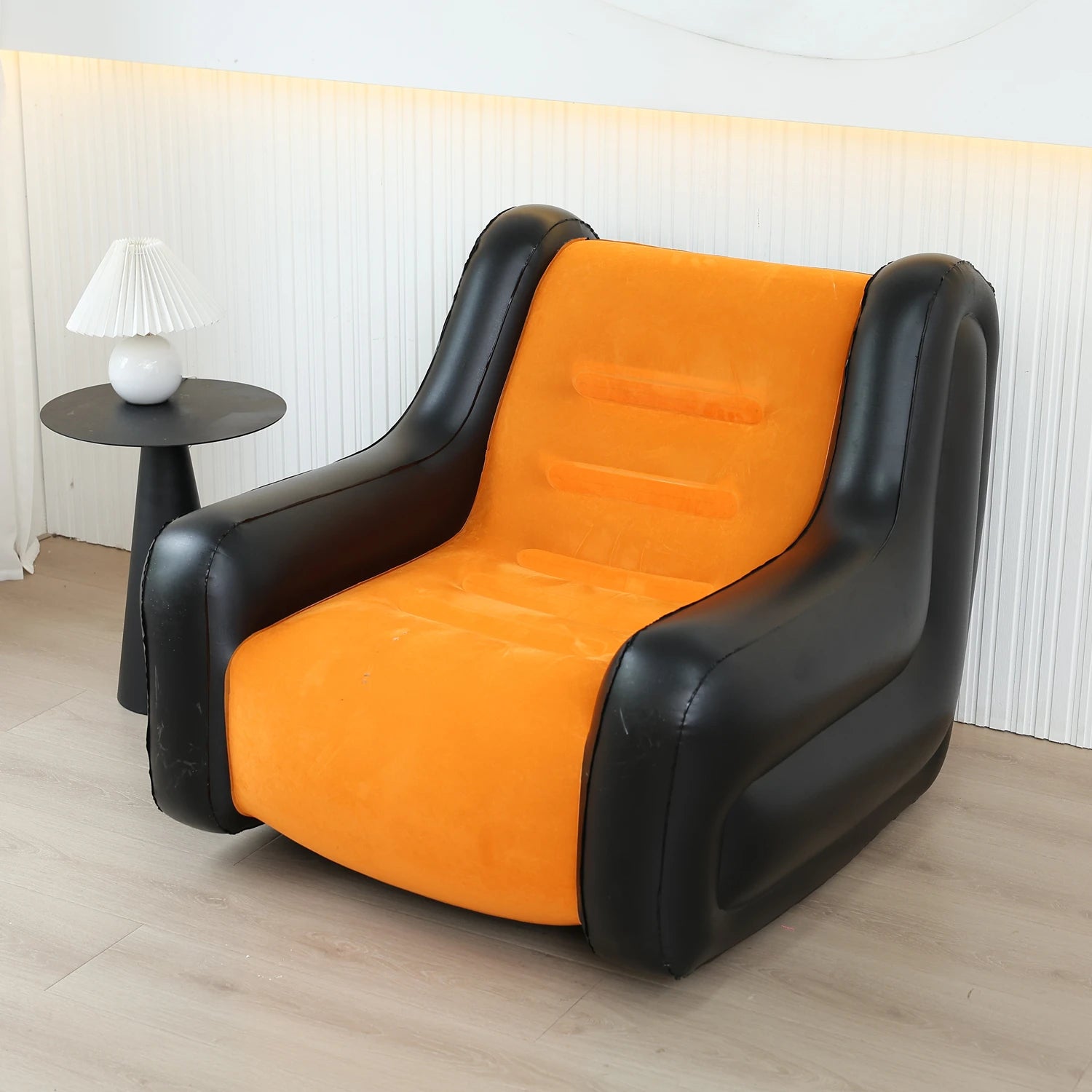 Air Mattress Inflatable Sofa Double Inflatable Chair For Flodable Blow Up Couch Lounger Portable Air Sofa Indoor Tent Camping