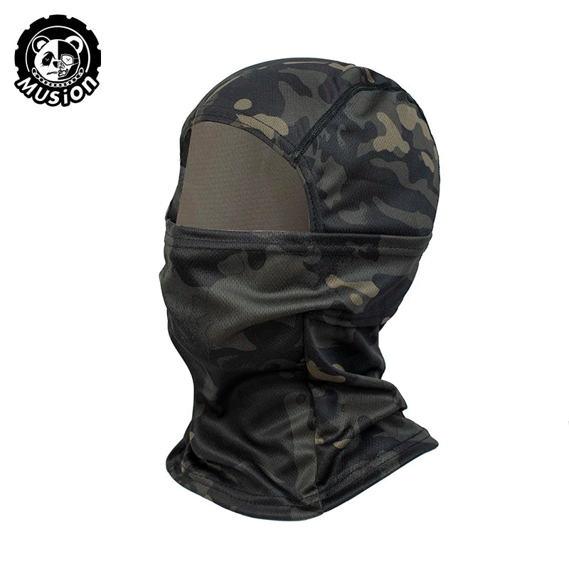 Musion Cycling Full Face Mask Sun Protection Bicycle Balaclava Dust Proof Sarung Muka Rider Toping Muka Headgear for Outdoor Rid