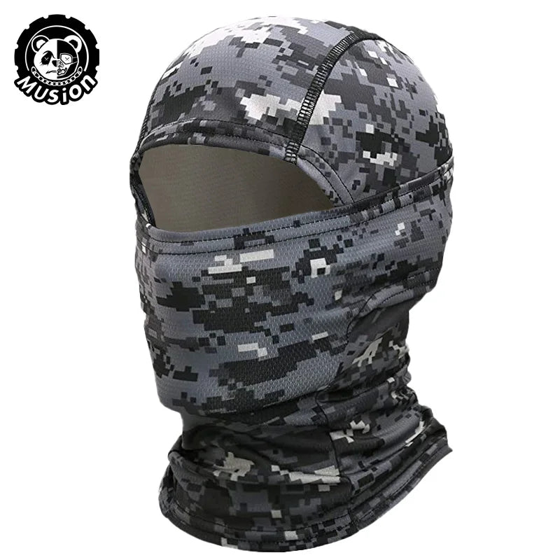Musion Cycling Full Face Mask Sun Protection Bicycle Balaclava Dust Proof Sarung Muka Rider Toping Muka Headgear for Outdoor Rid
