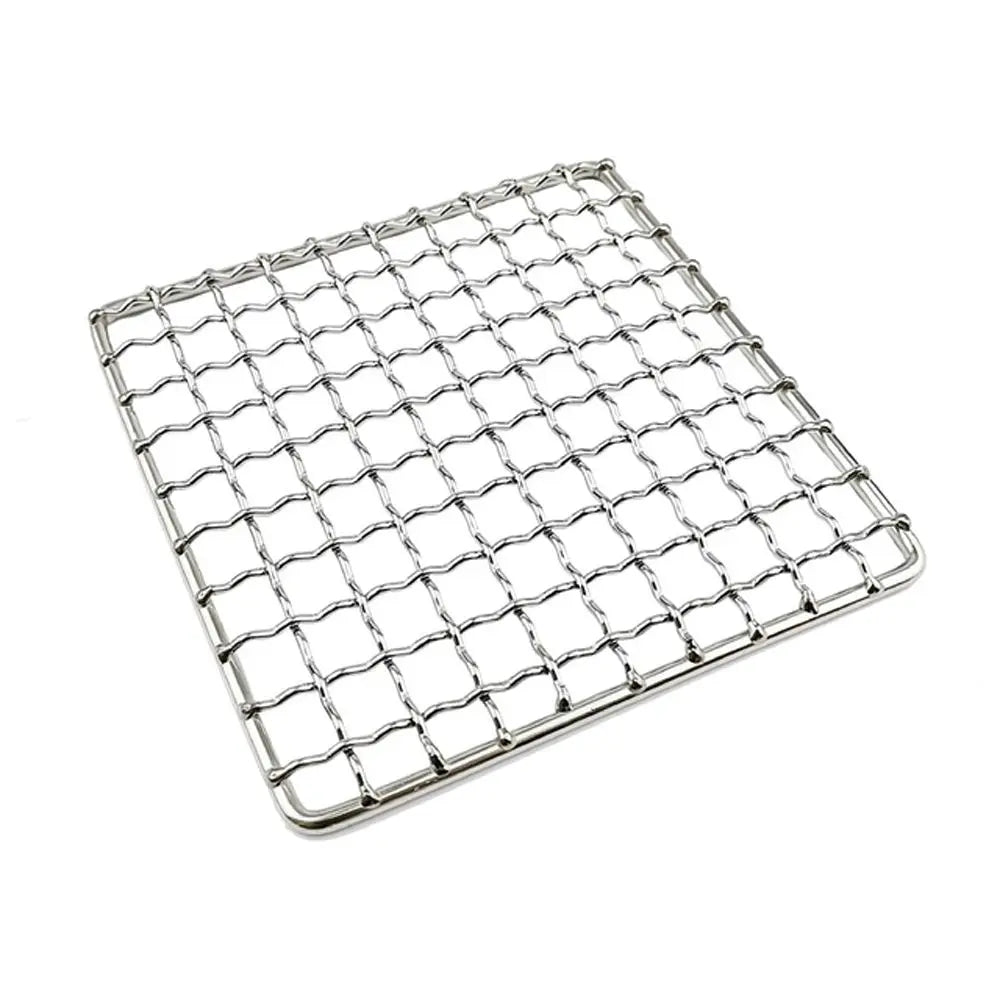 Stove Grill Liner Grill Accessories Firewood Rack Mat Grilling Fire Rack Cooking Mesh Pads Barbecue Net Camping Grill Grate