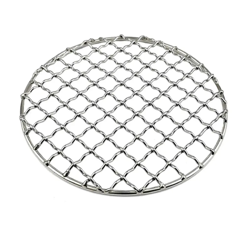 Stove Grill Liner Grill Accessories Firewood Rack Mat Grilling Fire Rack Cooking Mesh Pads Barbecue Net Camping Grill Grate
