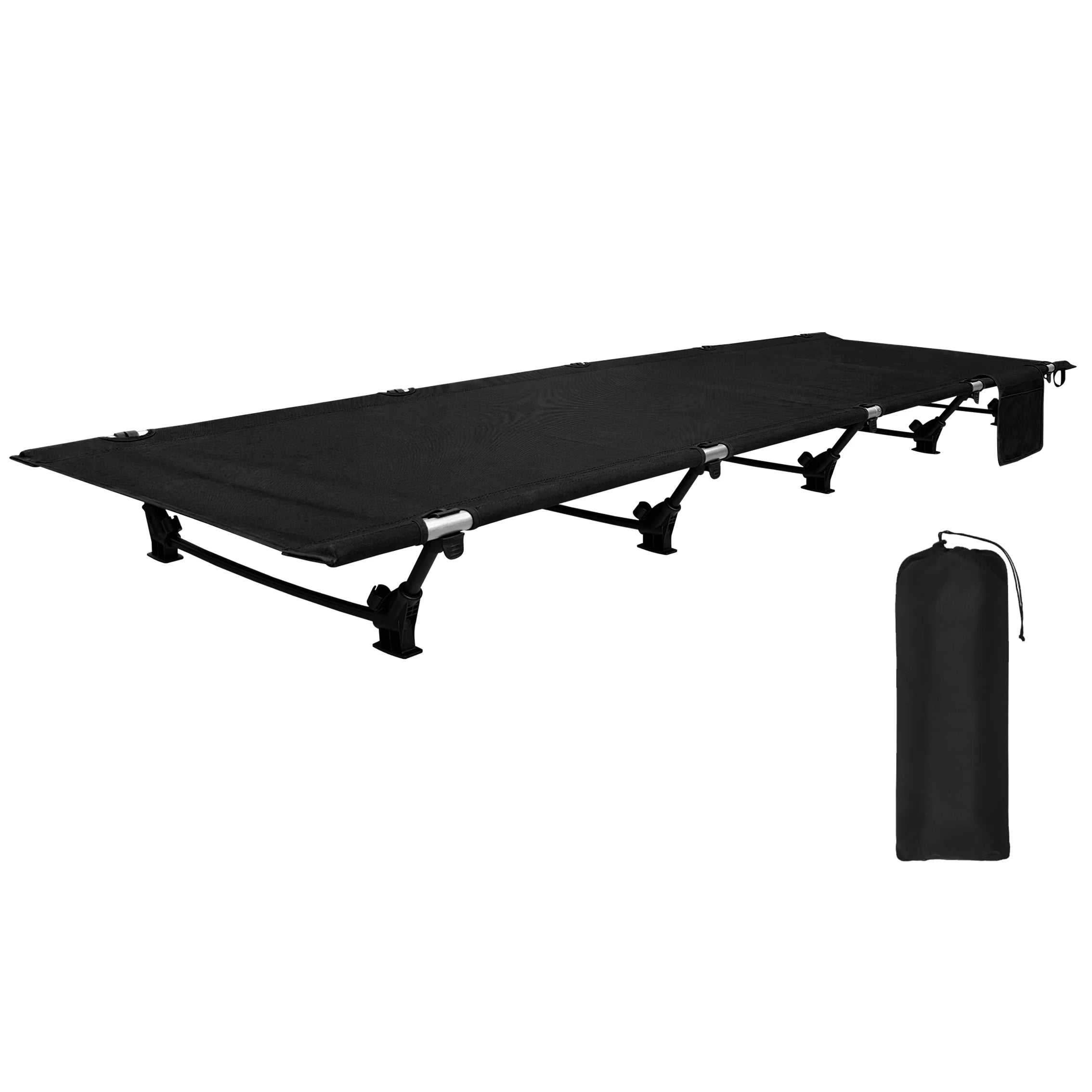 Camping Cot Portable Folding Bed Outdoor Ultralight Compact Tent Bed for Camping Travel Hiking Sleeping Cot