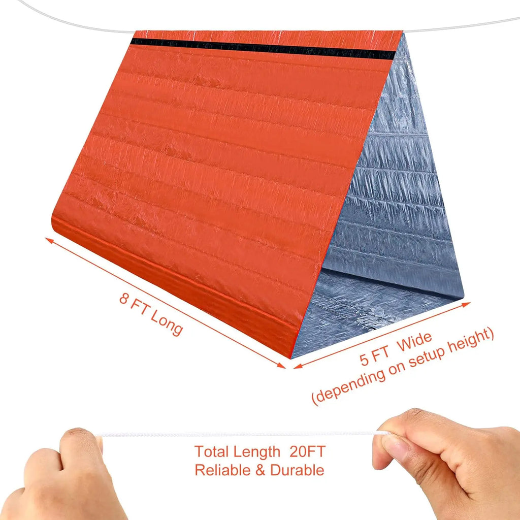 Emergency Tent Waterproof Camping Travel Pergola Family Campaign House Tourist Tents Cool Gear Equipment Coat