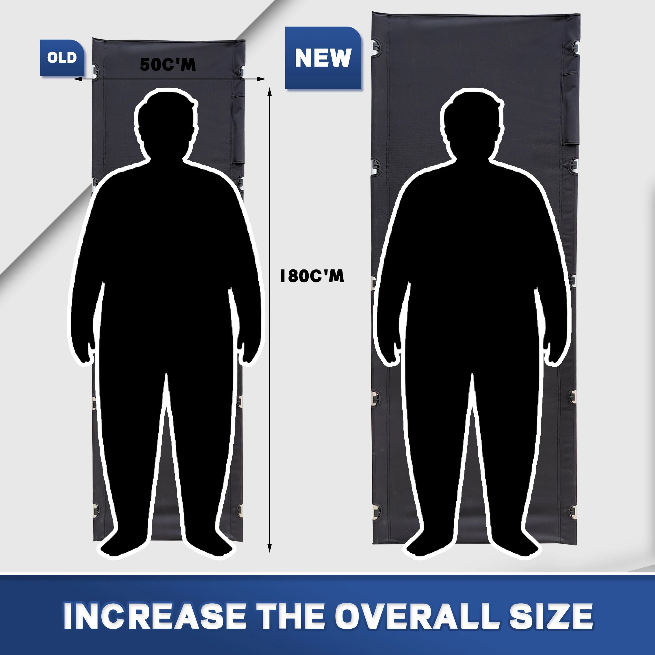 Camping Cot Portable Folding Bed Outdoor Ultralight Compact Tent Bed for Camping Travel Hiking Sleeping Cot