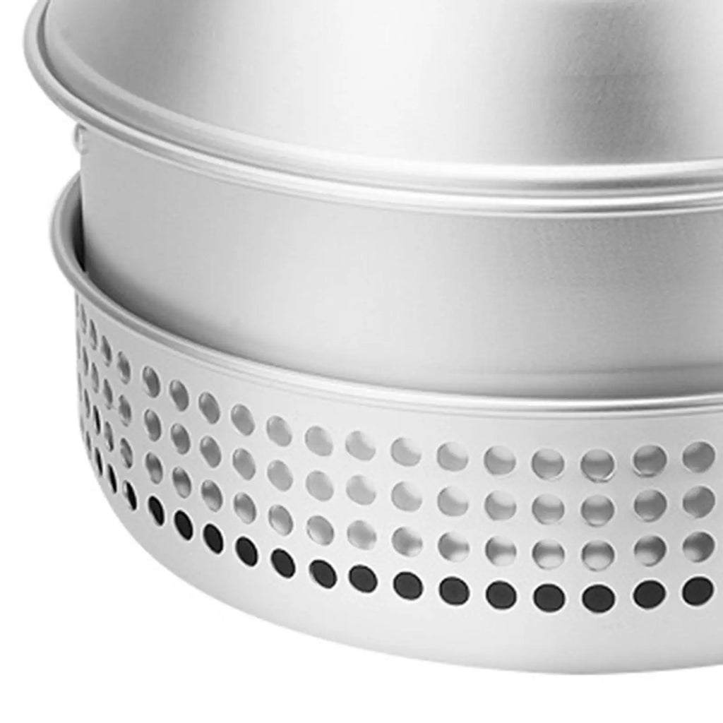 Camping Cookware Set Lightweight Portable Gear Compact Cooking Gear Pot and Pan Frying Pan for Camp Picnic