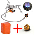 Camping Gas Stove Outdoor Tourist Burner Big Power Heater Tourism Cooker Barbecue Tourism Supplies Picnic Equipment
