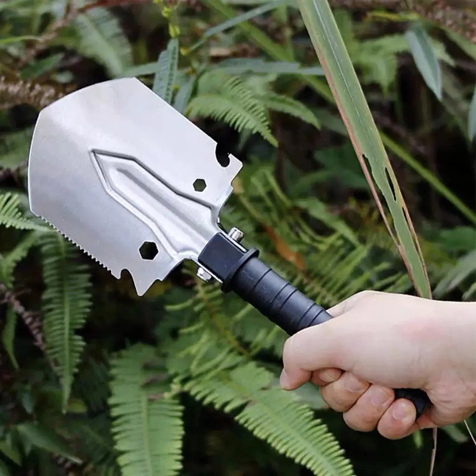 Camping Portable Engineer Shovel Camping Shovel Folding Folding Shovels for Digging Lightweight High Strength Entrenching Tool