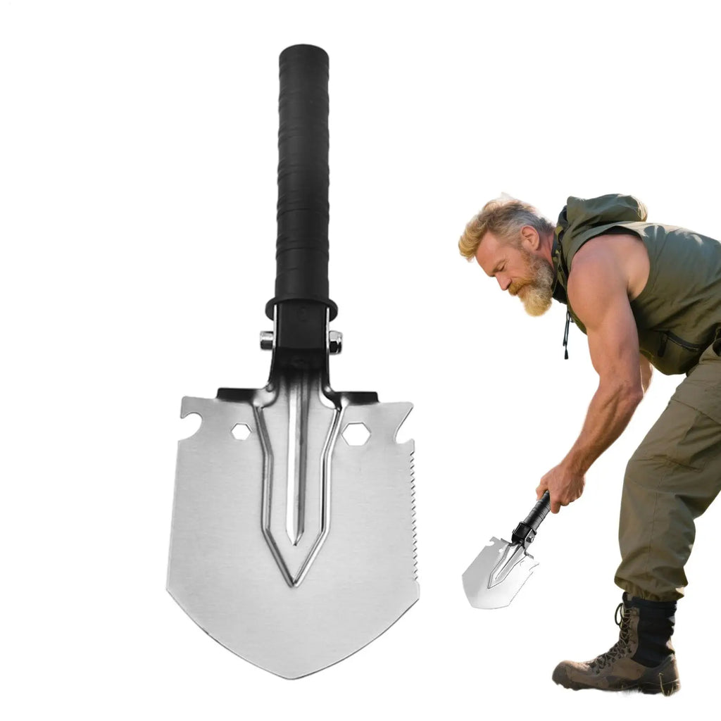 Camping Portable Engineer Shovel Camping Shovel Folding Folding Shovels for Digging Lightweight High Strength Entrenching Tool