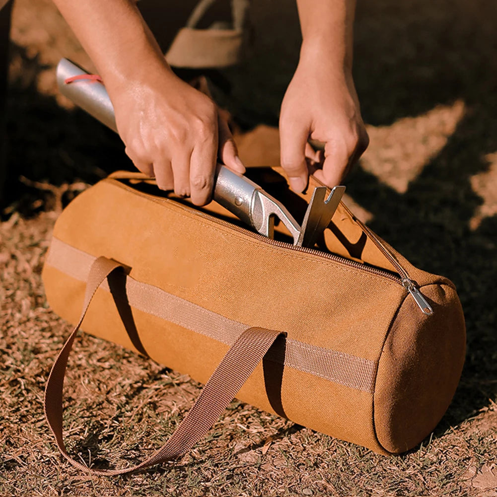Camping Tools Storage Bag Large Capacity Camping Tool Organizer Bag Portable Peg Ground Nail Holder Bag for Outdoor Camping