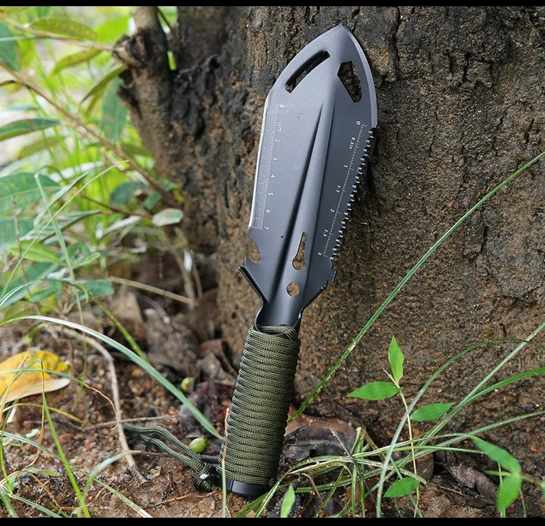 Camping Portable Engineer Shovel Hiking Trowel Field Survival Tools Ultralight Small Multitool Ordnance Shovel
