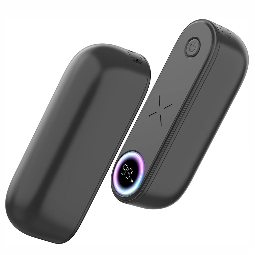 Hand Warmers Rechargeable 2 Pack 6000mAh Magnetic Electric Hand Warmer with LED Display Portable Camping Tech Gifts Outdoors