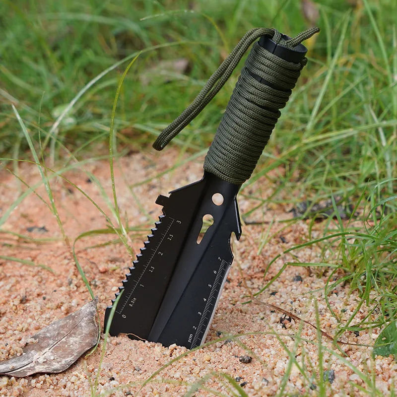 Camping Portable Engineer Shovel Hiking Trowel Field Survival Tools Ultralight Small Multitool Ordnance Shovel
