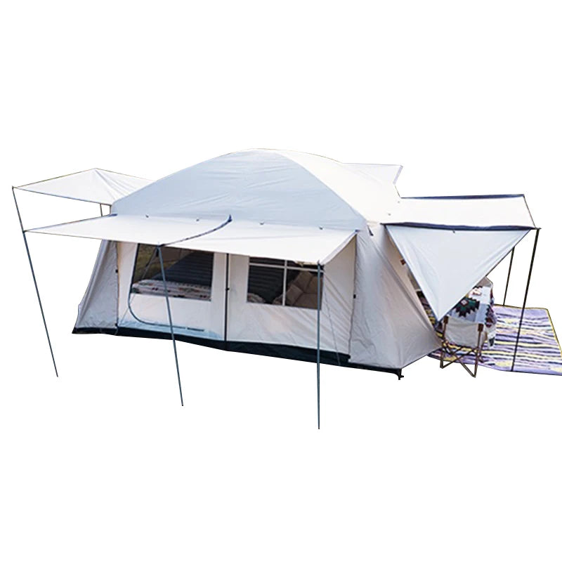 Customized Camping Tents Outdoor 4 -12 Persons Large Size Shelter Tent Sleepover Waterproof Family Foldable Portable Tents