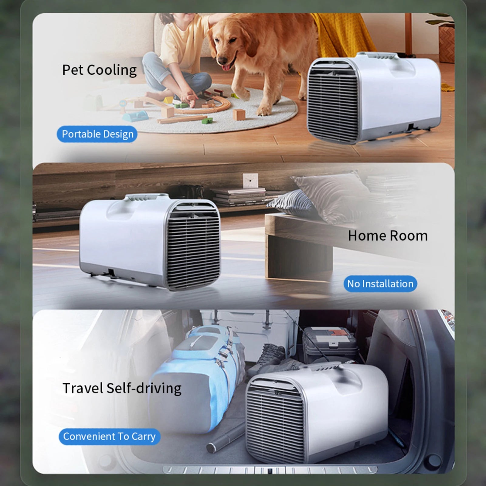 portable air conditioners for camping Portable Tent Air Conditioner Fast Cooling Camping Mobile Air Conditioner for RV Outdoor