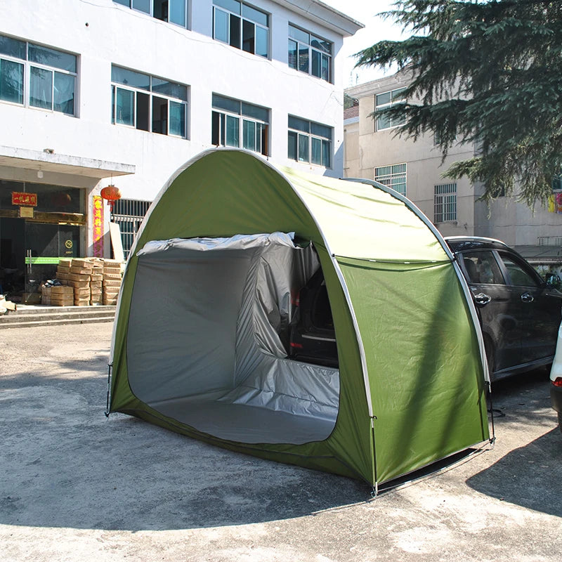 Camping Rear Hatch Tent, Tailgate Tents for back of Car, SUV Rear Tents 2-3 Person, Vehicle Tent Waterproof 4 Seasons fishing