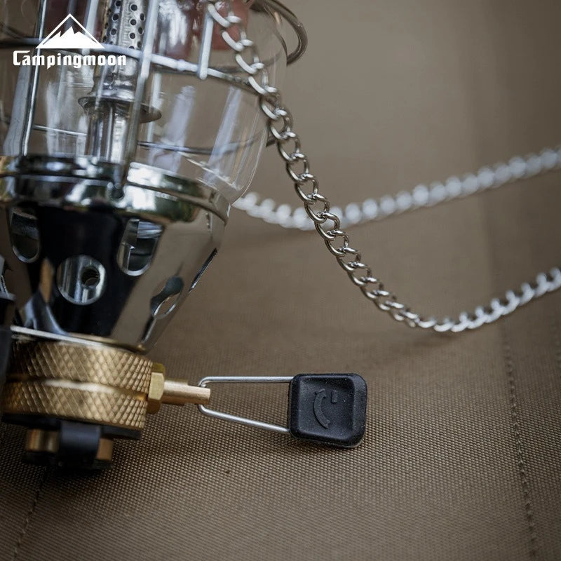 CAMPINGMOON T-4 Outdoor Lighting, Tent Light, Medium-sized Portable Small Lantern, Campsite Gas Light