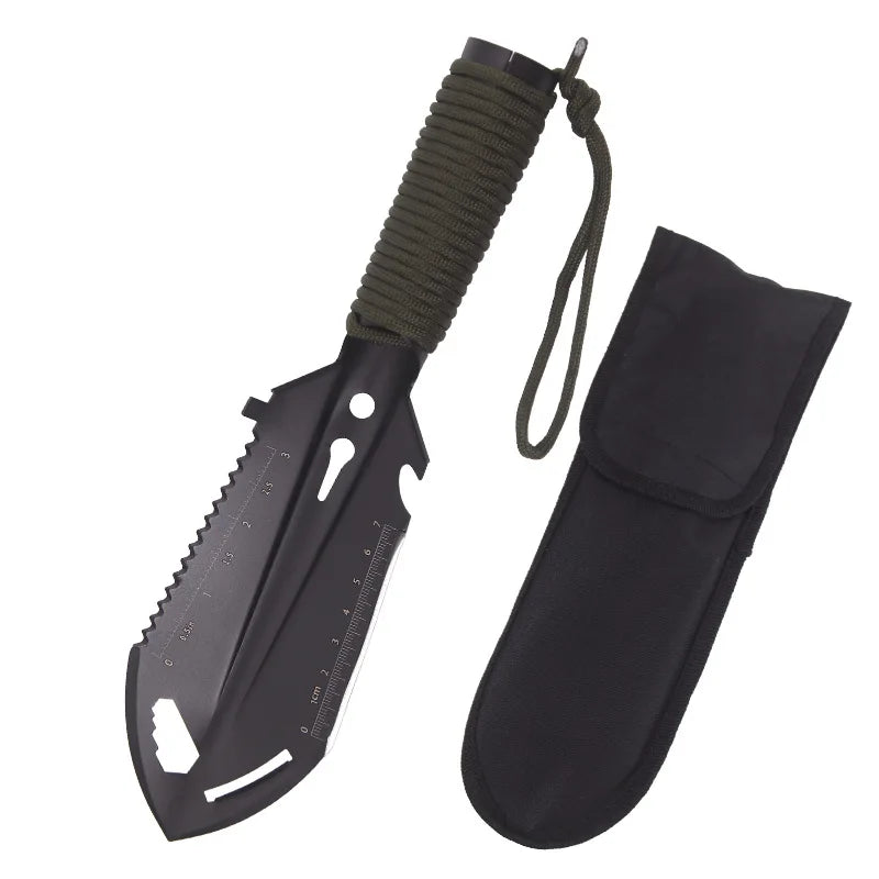 Camping Portable Engineer Shovel Hiking Trowel Field Survival Tools Ultralight Small Multitool Ordnance Shovel