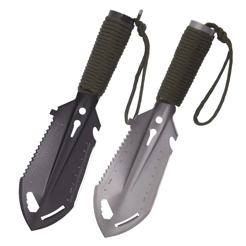 Camping Portable Engineer Shovel Hiking Trowel Field Survival Tools Ultralight Small Multitool Ordnance Shovel
