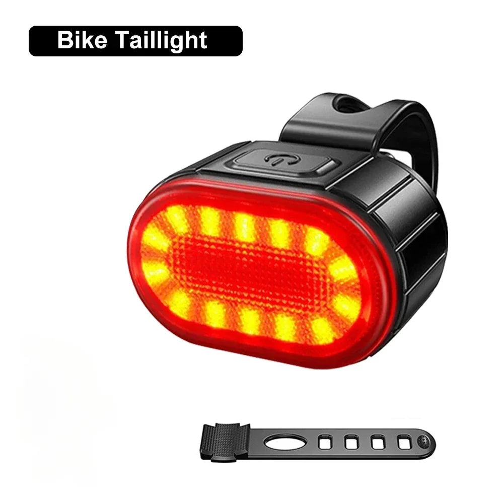 Heinast Bike Lighting Front and Rear Lights Bicycle Lamp Led Cycling Light Bike Flashlight for Bicycle Front Taillight Lantern