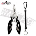 Fishing Pliers Fish Line Cutter Scissors Mini Fish Hook Remover Multifunction Tools New Black Beak Jaw Outdoor fish lead