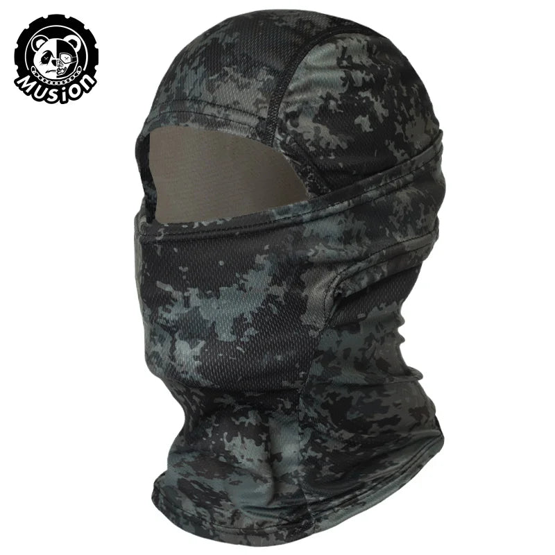 Musion Cycling Full Face Mask Sun Protection Bicycle Balaclava Dust Proof Sarung Muka Rider Toping Muka Headgear for Outdoor Rid
