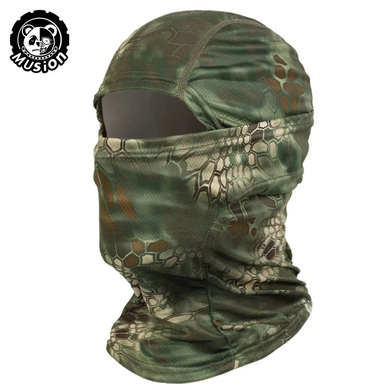Musion Cycling Full Face Mask Sun Protection Bicycle Balaclava Dust Proof Sarung Muka Rider Toping Muka Headgear for Outdoor Rid