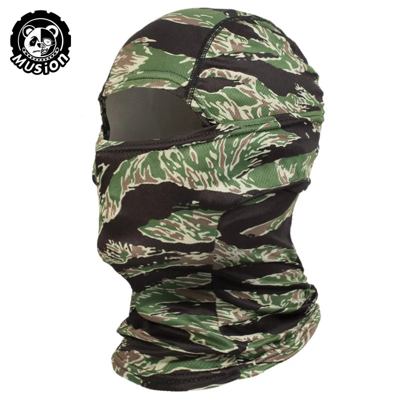 Musion Cycling Full Face Mask Sun Protection Bicycle Balaclava Dust Proof Sarung Muka Rider Toping Muka Headgear for Outdoor Rid